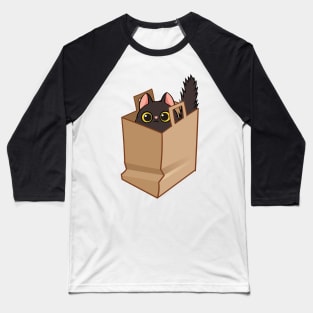 Cat in the bag Baseball T-Shirt